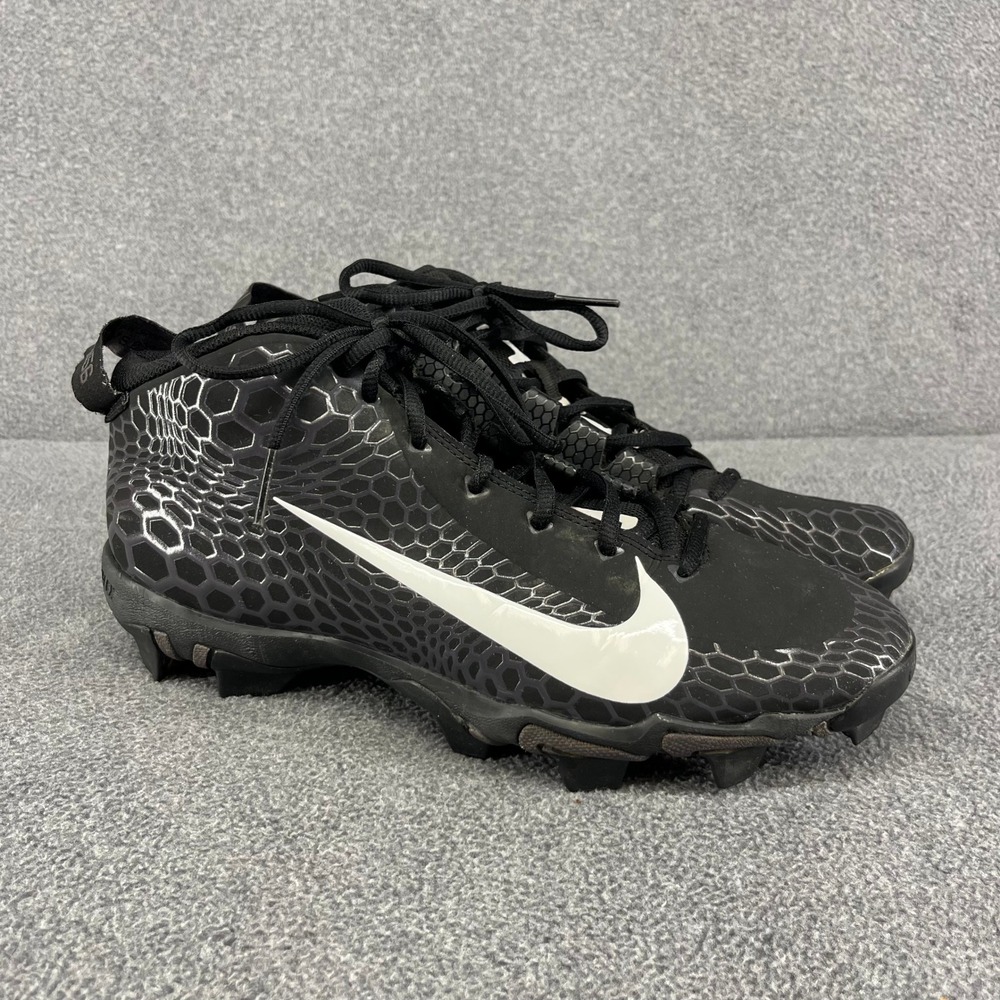 Nike Force Trout 6 Keystone Mens 10 Black Baseball Cleats AJ9253-010 Fastflex